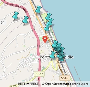 Mappa Via Isola D'Elba, 63821 Porto Sant'Elpidio FM, Italia (0.87353)