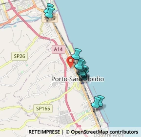 Mappa Via Isola D'Elba, 63821 Porto Sant'Elpidio FM, Italia (1.40923)