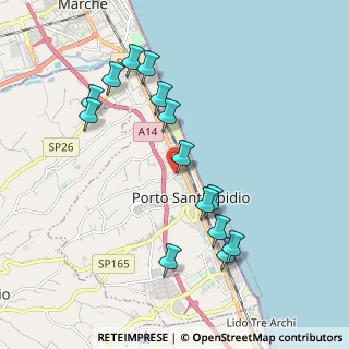 Mappa Via Isola D'Elba, 63821 Porto Sant'Elpidio FM, Italia (2.04857)