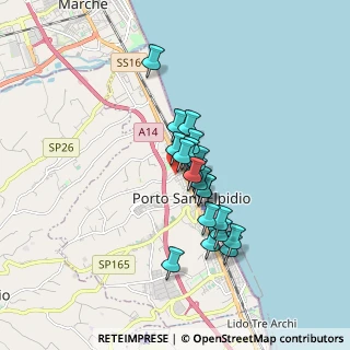 Mappa Via Isola D'Elba, 63821 Porto Sant'Elpidio FM, Italia (1.274)