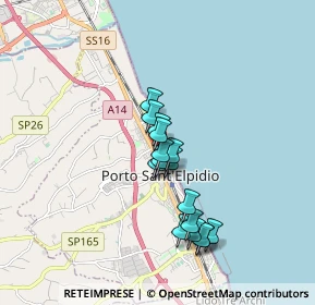 Mappa Via Belgio, 63821 Porto Sant'Elpidio FM, Italia (1.42313)