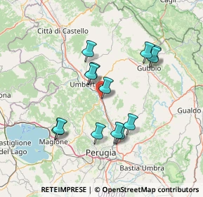 Mappa Via Francesco Petrarca, 06019 Pierantonio PG, Italia (13.64538)
