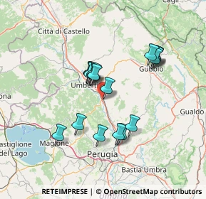 Mappa Via Francesco Petrarca, 06019 Pierantonio PG, Italia (12.385)