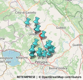 Mappa Via Francesco Petrarca, 06019 Pierantonio PG, Italia (11.7655)