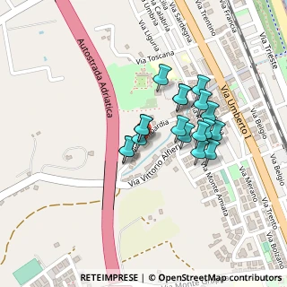 Mappa Via Libia, 63018 Porto Sant'Elpidio FM, Italia (0.16889)