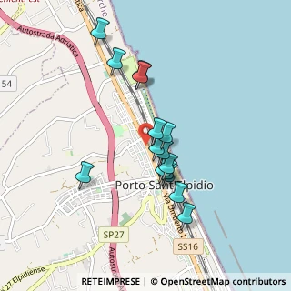 Mappa Via Basilicata, 63821 Porto Sant'Elpidio FM, Italia (0.79933)