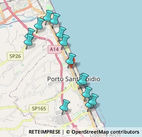 Mappa Via Basilicata, 63821 Porto Sant'Elpidio FM, Italia (2.09214)