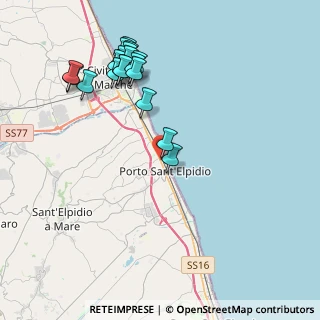 Mappa Via Basilicata, 63821 Porto Sant'Elpidio FM, Italia (4.53474)