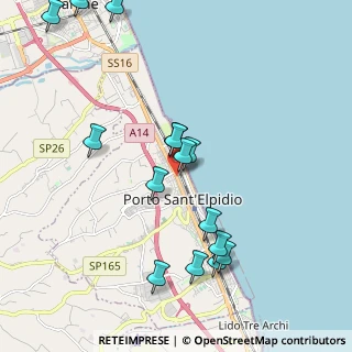 Mappa Via Basilicata, 63821 Porto Sant'Elpidio FM, Italia (2.254)