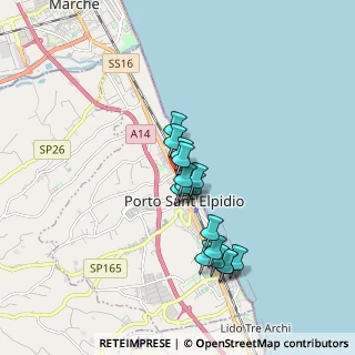 Mappa Via Basilicata, 63821 Porto Sant'Elpidio FM, Italia (1.4275)