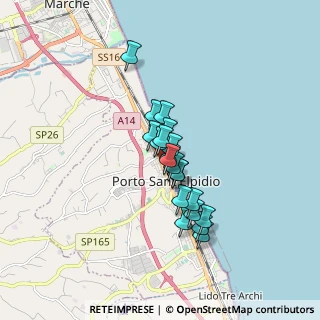 Mappa Via Francesco Petrarca, 63821 Porto Sant'Elpidio FM, Italia (1.2105)