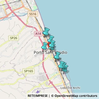 Mappa Via Monte Rosa, 63821 Porto Sant'Elpidio FM, Italia (1.19182)