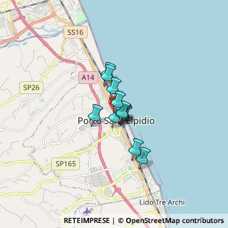 Mappa Via Bolzano, 63821 Porto Sant'Elpidio FM, Italia (0.8975)