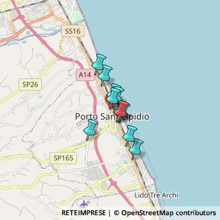 Mappa Via Bolzano, 63821 Porto Sant'Elpidio FM, Italia (0.92364)
