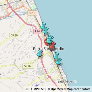 Mappa Via Monte Amiata, 63821 Porto Sant'Elpidio FM, Italia (0.97455)