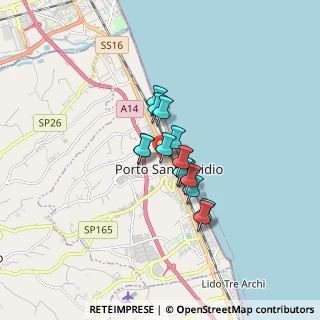 Mappa Via Monte Amiata, 63821 Porto Sant'Elpidio FM, Italia (1.03786)