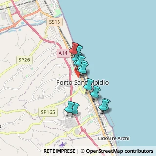 Mappa Via Monte Amiata, 63821 Porto Sant'Elpidio FM, Italia (1.25438)