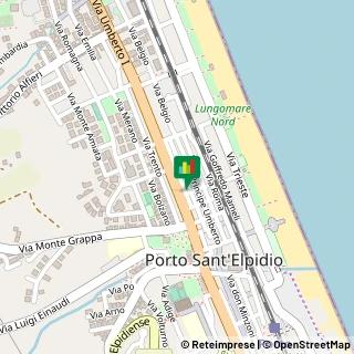 Mappa Via Umberto I, 608, 63821 Porto Sant'Elpidio, Fermo (Marche)