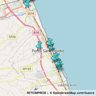 Mappa Via Umberto I - ang. Via Monte Rosa, 63821 Porto Sant'Elpidio FM, Italia (2.57067)