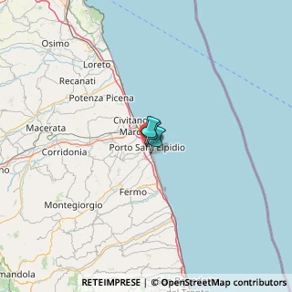 Mappa Via Umberto I - ang. Via Monte Rosa, 63821 Porto Sant'Elpidio FM, Italia (72.929)