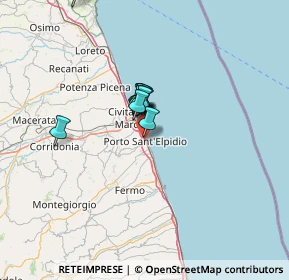 Mappa Via Nazionale, 63821 Porto Sant'Elpidio FM, Italia (8.88273)