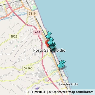 Mappa Via Nazionale, 63821 Porto Sant'Elpidio FM, Italia (0.77636)