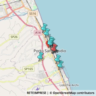 Mappa Via Nazionale, 63821 Porto Sant'Elpidio FM, Italia (0.94455)