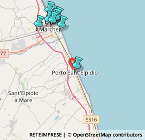 Mappa Via Nazionale, 63821 Porto Sant'Elpidio FM, Italia (5.47091)