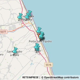 Mappa Umberto I, 63821 Porto Sant'Elpidio FM, Italia (2.88273)