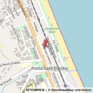 Mappa Via Annibal Caro, 56, 63018 Porto Sant'Elpidio, Fermo (Marche)