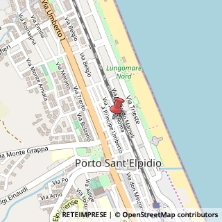 Mappa Via IV Novembre, 56, 63821 Porto Sant'Elpidio, Fermo (Marche)