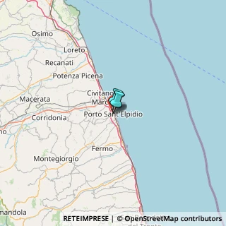 Mappa Via Principe Umberto, 63821 Porto Sant'Elpidio FM, Italia (44.688)