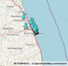 Mappa Umberto I, 63821 Porto Sant'Elpidio FM, Italia (4.8325)
