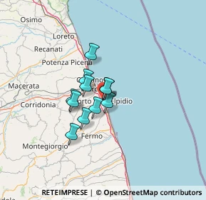 Mappa Via Principe Umberto, 63821 Porto Sant'Elpidio FM, Italia (7.99636)