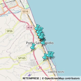 Mappa Via Principe Umberto, 63821 Porto Sant'Elpidio FM, Italia (1.005)