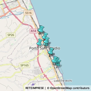 Mappa Via Principe Umberto, 63821 Porto Sant'Elpidio FM, Italia (1.19455)