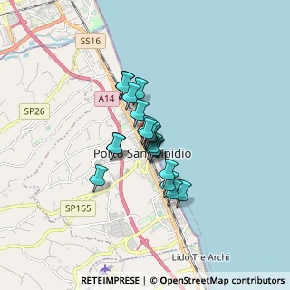 Mappa Via Principe Umberto, 63821 Porto Sant'Elpidio FM, Italia (1.021)