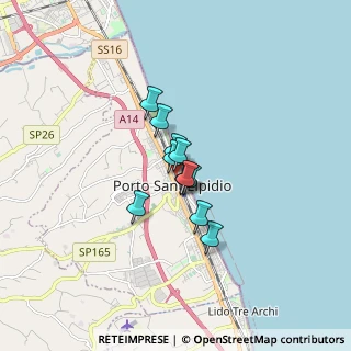 Mappa Via Principe Umberto, 63821 Porto Sant'Elpidio FM, Italia (0.92545)