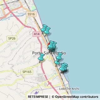 Mappa Via Principe Umberto, 63821 Porto Sant'Elpidio FM, Italia (1.27)