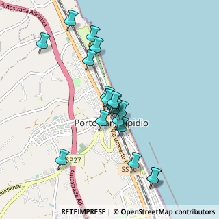 Mappa Via Principe Umberto, 63821 Porto Sant'Elpidio FM, Italia (0.8345)