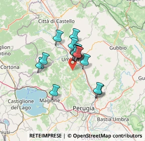 Mappa Vocabolo Passiano di Montecorona - Località Galera, 06019 Perugia PG, Italia (8.99625)