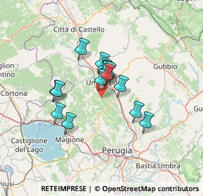 Mappa Vocabolo Passiano di Montecorona - Località Galera, 06019 Perugia PG, Italia (9.56188)