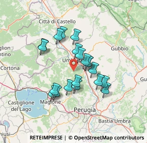 Mappa Vocabolo Passiano di Montecorona - Località Galera, 06019 Perugia PG, Italia (11.261)