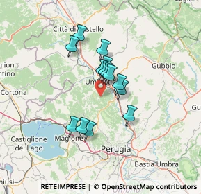 Mappa Vocabolo Passiano di Montecorona - Località Galera, 06019 Perugia PG, Italia (9.98714)