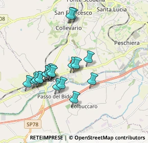 Mappa Via Gandhi, 62100 Sforzacosta MC, Italia (1.705)