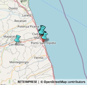 Mappa Via Miramare, 63821 Porto Sant'Elpidio FM, Italia (9.03909)