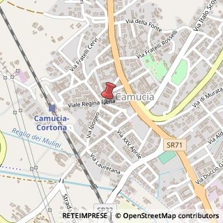 Mappa Via IV Novembre, 12, 52044 Camucia AR, Italia, 52044 Cortona, Arezzo (Toscana)