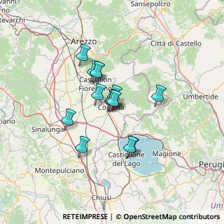 Mappa Localita' Case Sparse-salcotto, 52044 Cortona AR, Italia (10.03714)