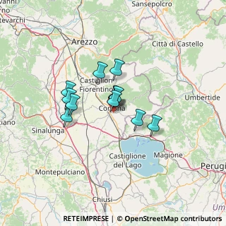 Mappa Localita' Case Sparse-salcotto, 52044 Cortona AR, Italia (9.12083)