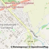 Kaart Corridonia